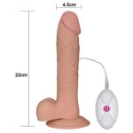 9"" The Ultra Soft Dude Vibrating - obrazek 3