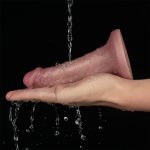 6'' Vibrating Dual Density Power Cock - obrazek 4