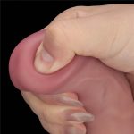 9'' Vibrating Dual Density Power Cock - obrazek 5