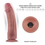 10.5'' Vibrating Dual Density Power Cock - obrazek 2