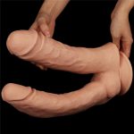 12'' Realistic Mega Double Dildo - obrazek 7