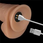 8'' Vibrating Power Basics Cock - obrazek 5
