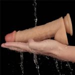 8'' Vibrating Power Basics Cock - obrazek 3