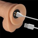 9'' Vibrating Power Basics Cock - obrazek 4