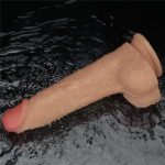 9'' Vibrating Power Basics Cock - obrazek 2
