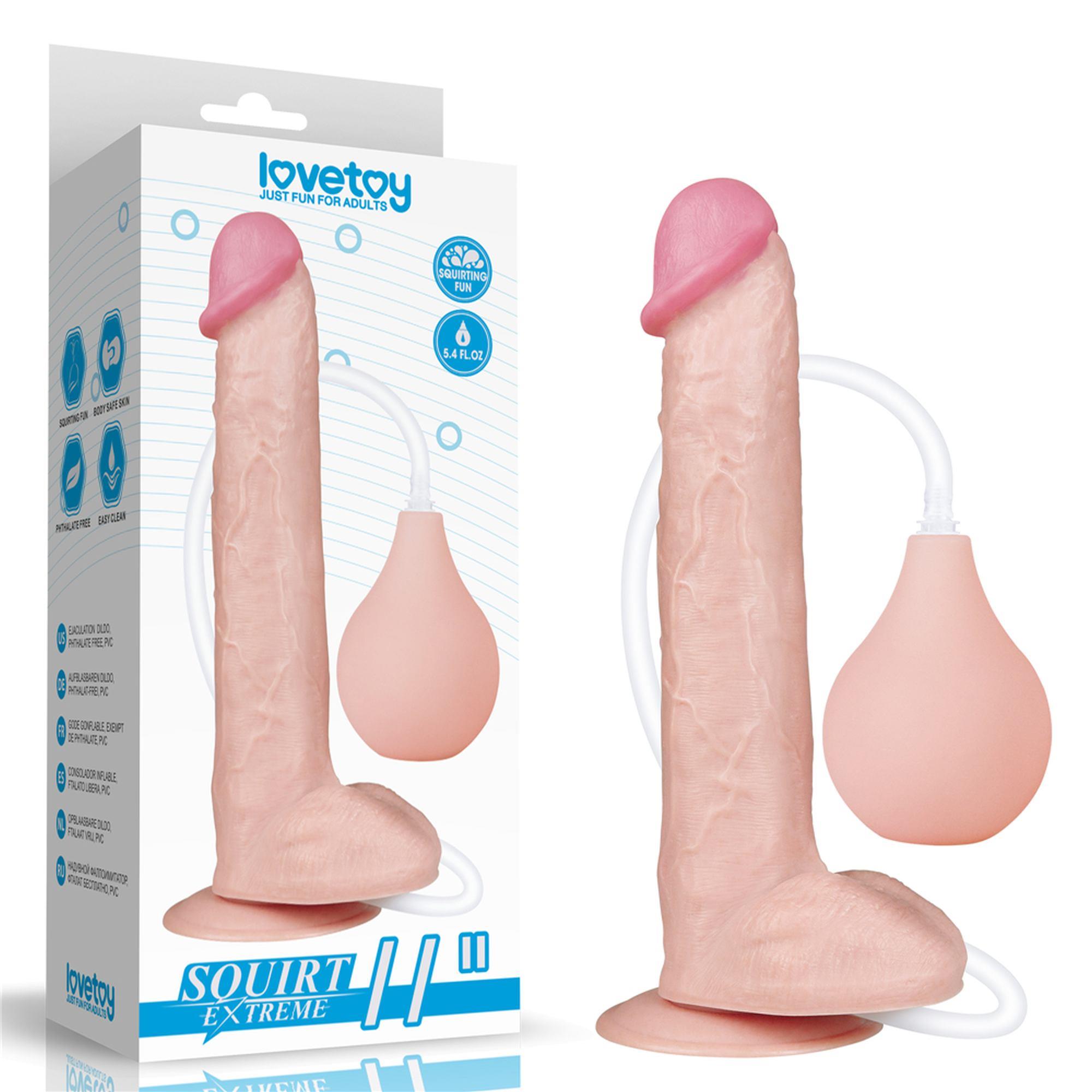 10-LV116023 11'' Squirt Extreme Dildo - obrazek 1