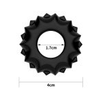 POWER PLUS Cockring Black - obrazek 2
