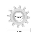 POWER PLUS Cockring Clear - obrazek 2