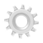 POWER PLUS Cockring Clear - obrazek 3