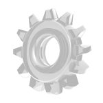POWER PLUS Cockring Clear - obrazek 5
