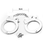 Fetish Pleasure Metal Handcuffs - obrazek 5
