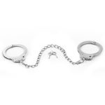 Fetish Pleasure Metal Leg Cuffs - obrazek 2