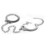 Fetish Pleasure Metal Leg Cuffs - obrazek 3