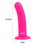 Silicone Holy Dong Medium Pink - obrazek 8