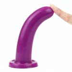 Silicone Holy Dong Medium Purple - obrazek 5