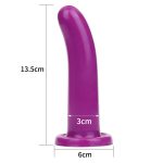 Silicone Holy Dong Medium Purple - obrazek 8