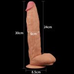 11"" Legendary King Sized Realistic Dildo - obrazek 8