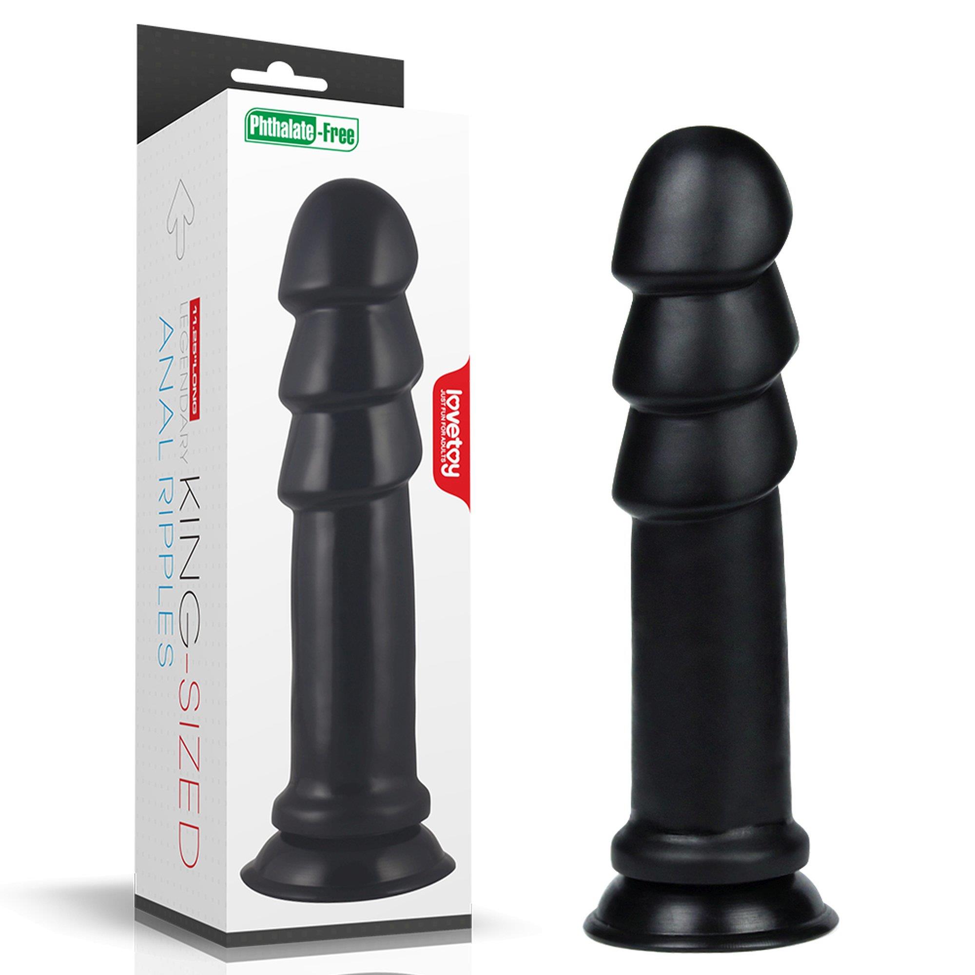 10-LV2244 11.25"" King Sized Anal Ripples - obrazek 1