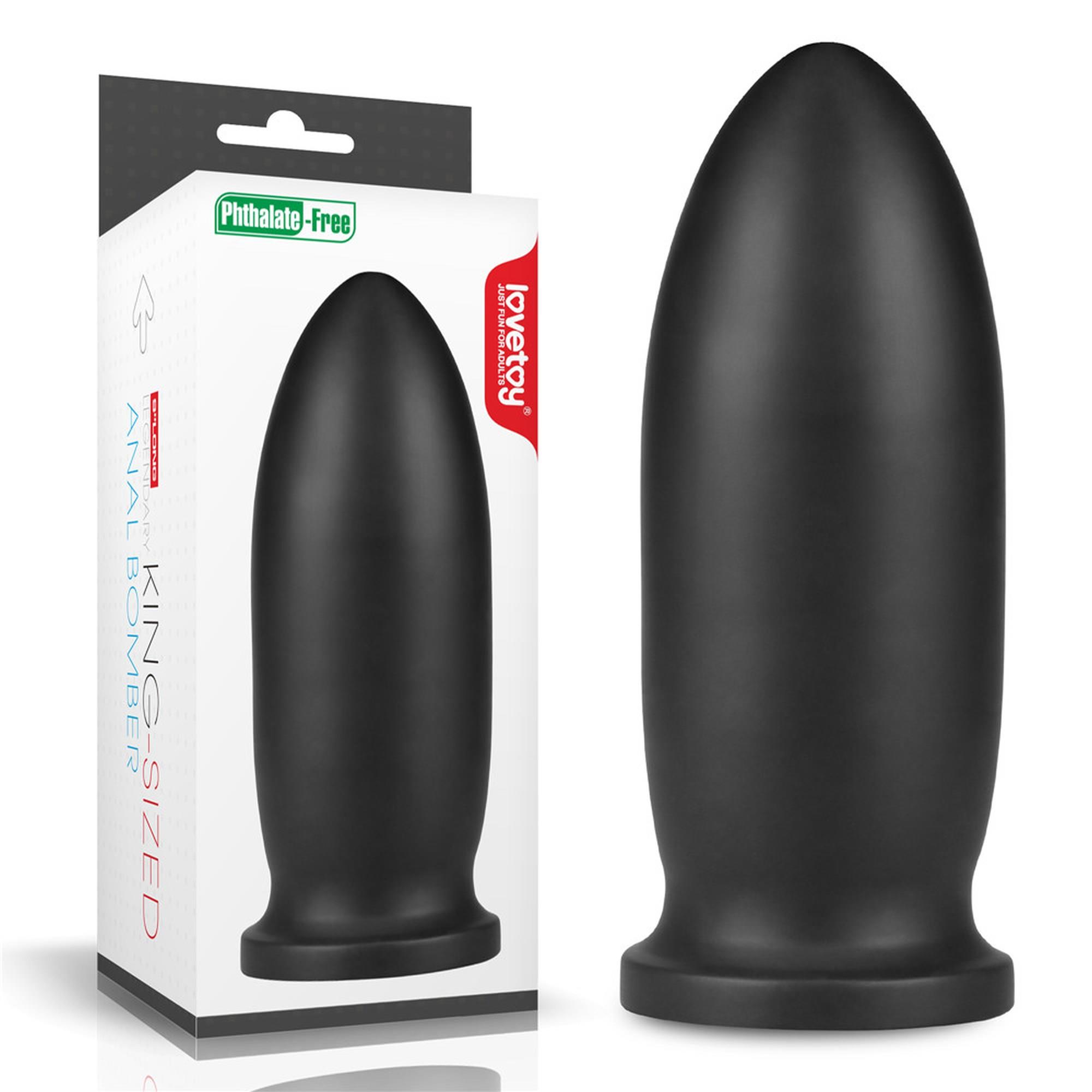 10-LV2245 9"" King Sized Anal Bomber - obrazek 1
