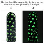 Rechargeable Glow-in-the-dark Heart Massager - obrazek 18