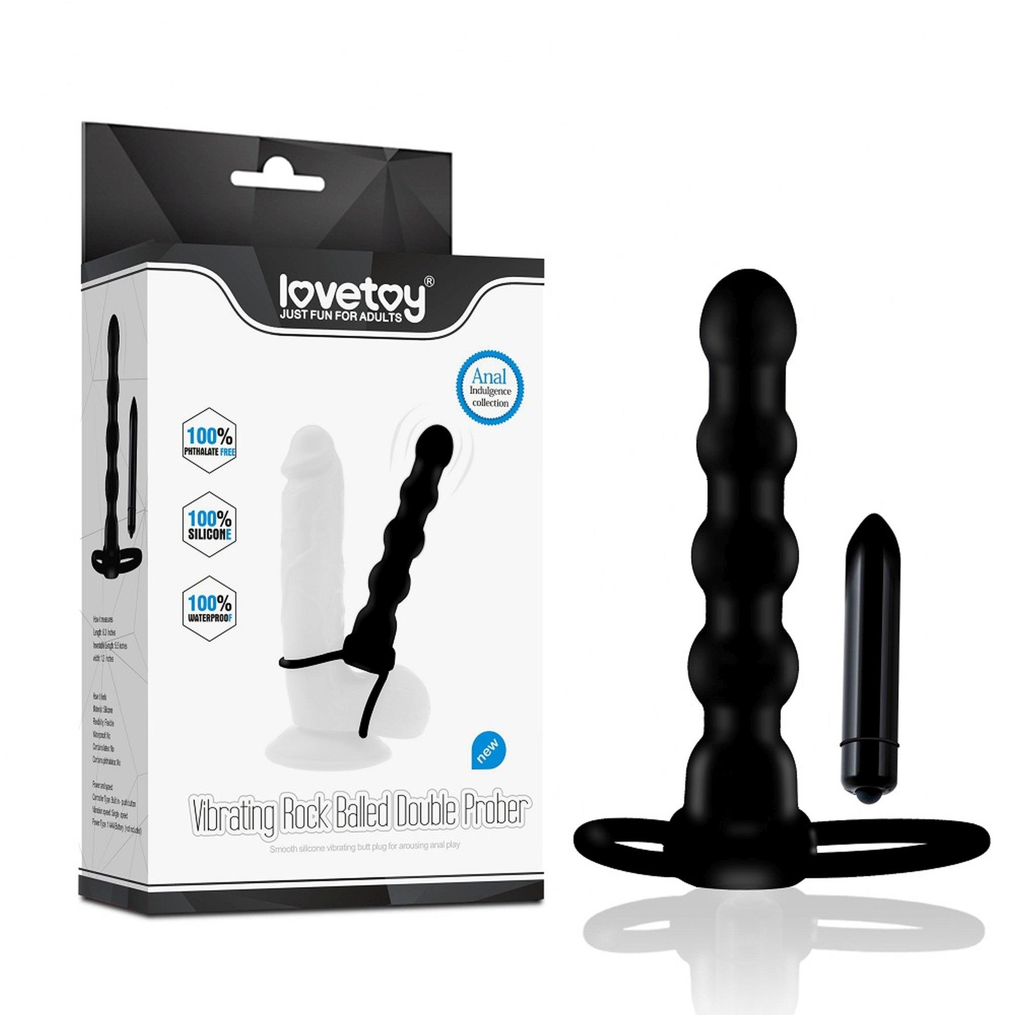 10-LV2619 Vibrating Rock Balled Double Prober - obrazek 1