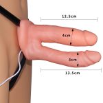 Unisex Hollow Strap On
Vibrating - obrazek 2