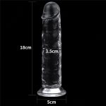 Flawless Clear Dildo 7.0'' - obrazek 7