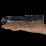 Flawless Clear Penis Sleeve Add 1'' - obrazek 5