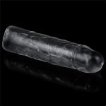 Flawless Clear Penis Sleeve Add 1'' - obrazek 9