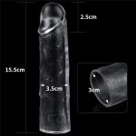 Flawless Clear Penis Sleeve Add 1'' - obrazek 12