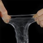 Flawless Clear Penis Sleeve Add 2'' - obrazek 10
