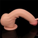 11.5'' King Sized Sliding Skin Dual Layer Dong - obrazek 10