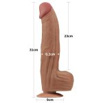 12'' King Sized Sliding Skin Dual Layer Dong Brown - obrazek 3