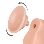 8'' Sliding Skin Dual Layer Dong Flesh - obrazek 7