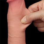 8'' Sliding Skin Dual Layer Dong Flesh - obrazek 12