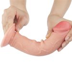 8'' Sliding Skin Dual Layer Dong Flesh - obrazek 5