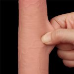 9'' Sliding Skin Dual Layer Dong Flesh - obrazek 12
