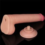 9'' Sliding Skin Dual Layer Dong Flesh - obrazek 14