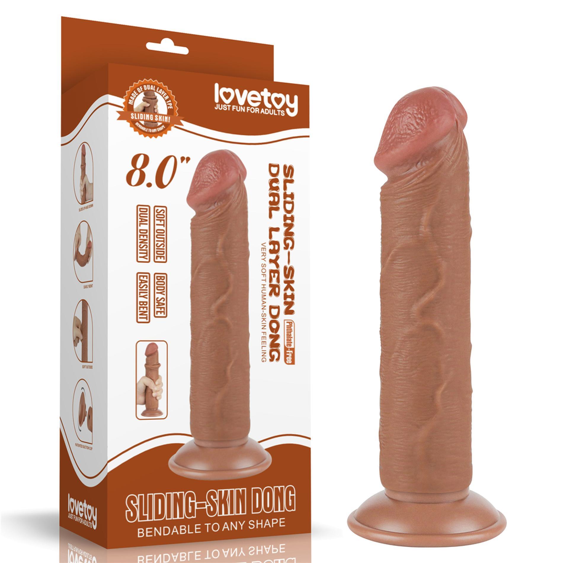 10-LV317306_01 8'' Sliding Skin Dual Layer Dong Brown - obrazek 1