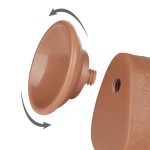 9.5'' Sliding Skin Dual Layer Dong Brown - obrazek 7