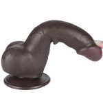 7.5'' Sliding Skin Dual Layer Dong Black - obrazek 13
