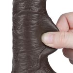 7.5'' Sliding Skin Dual Layer Dong Black - obrazek 9