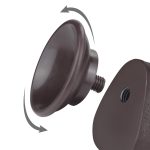 9.5'' Sliding Skin Dual Layer Dong Black - obrazek 7