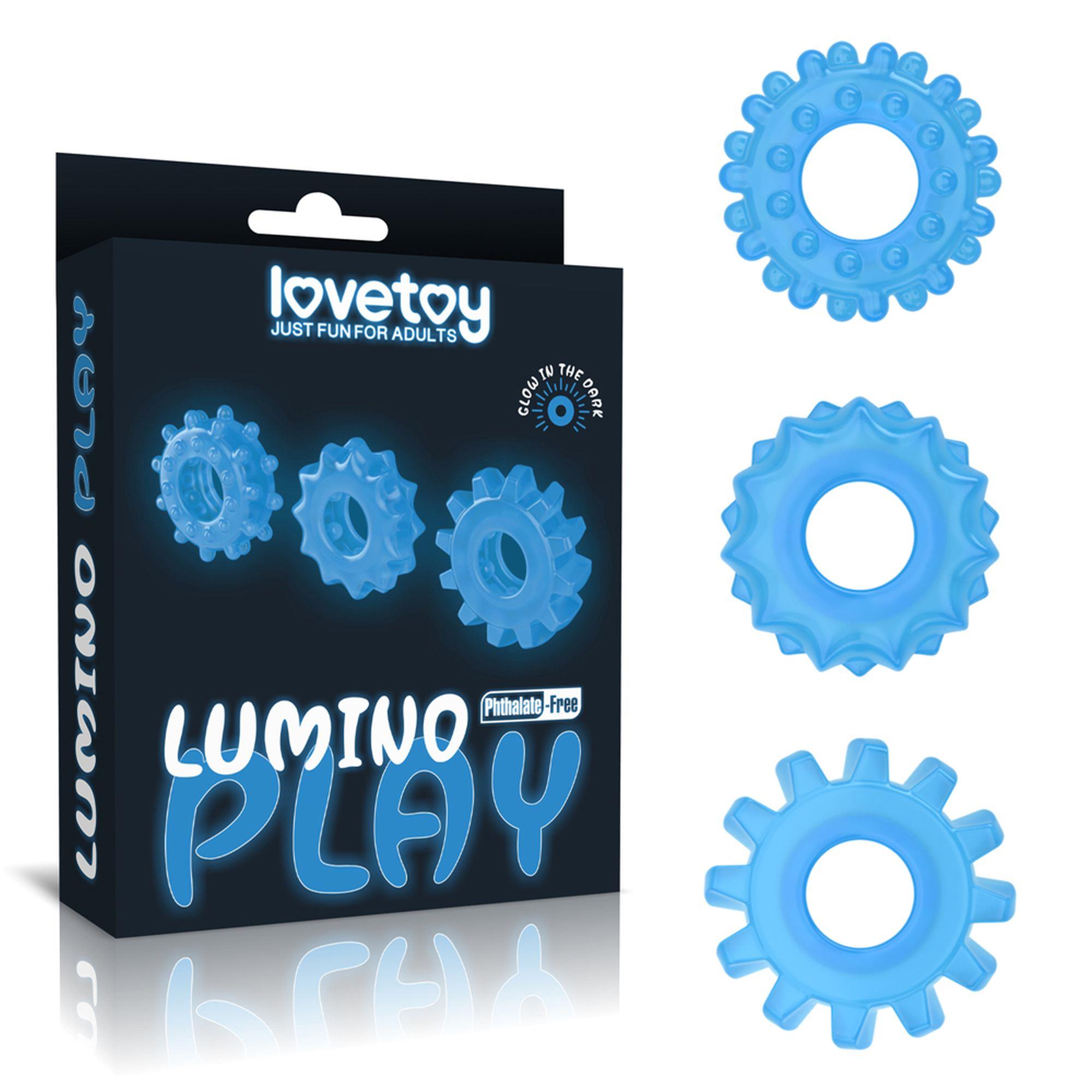 10-LV343010 Lumino Play Penis Ring - obrazek 1