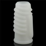 Vibrating Spiral Knights Ring (White) - obrazek 3