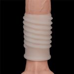 Vibrating Spiral Knights Ring (White) - obrazek 4