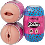 Slider Double-Ended Masturbator Mouth and Vagina - obrazek 19