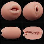 Slider Double-Ended Masturbator Mouth and Vagina - obrazek 2