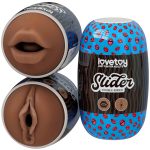 Slider Double-Ended Masturbator Mouth and Vagina - obrazek 19