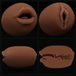 Slider Double-Ended Masturbator Mouth and Vagina - obrazek 2